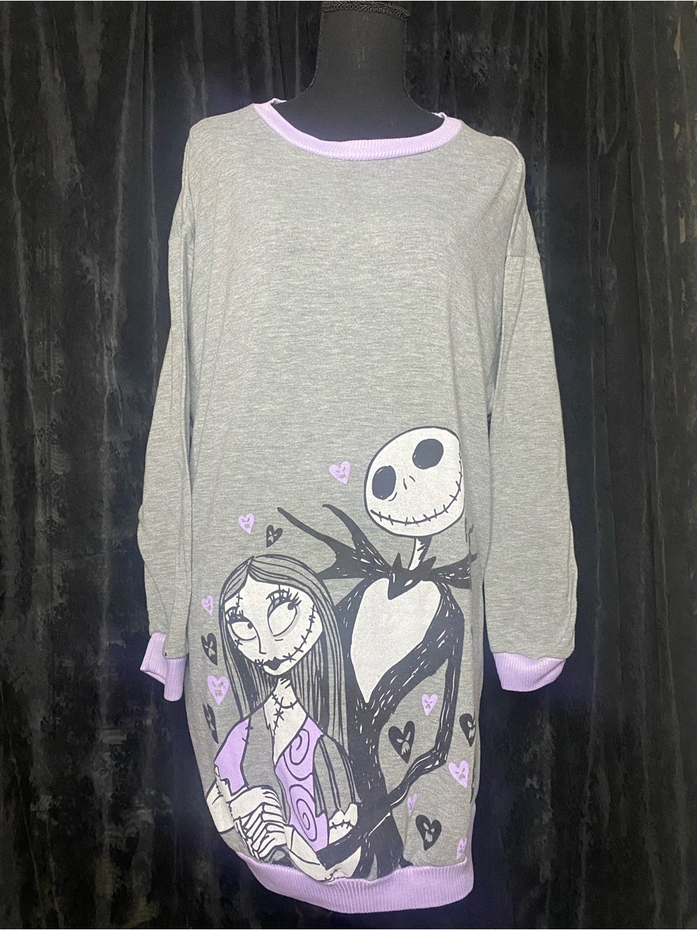 Gothic Emo Grunge Nightmare Before Christmas Nightgown